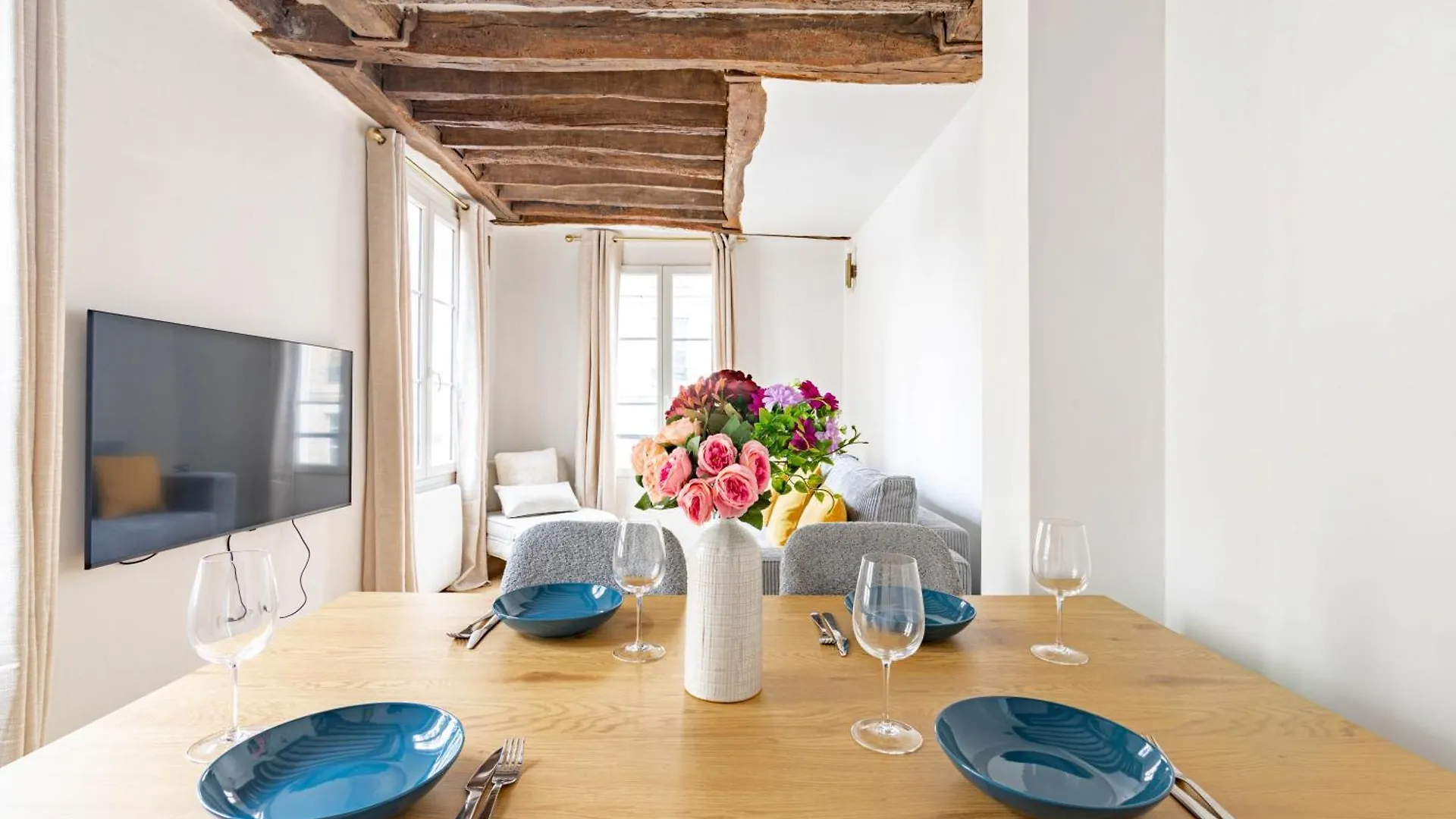 Quartier Fontaine Chatelet Les Halles Free Netflix Apartmán Paříž