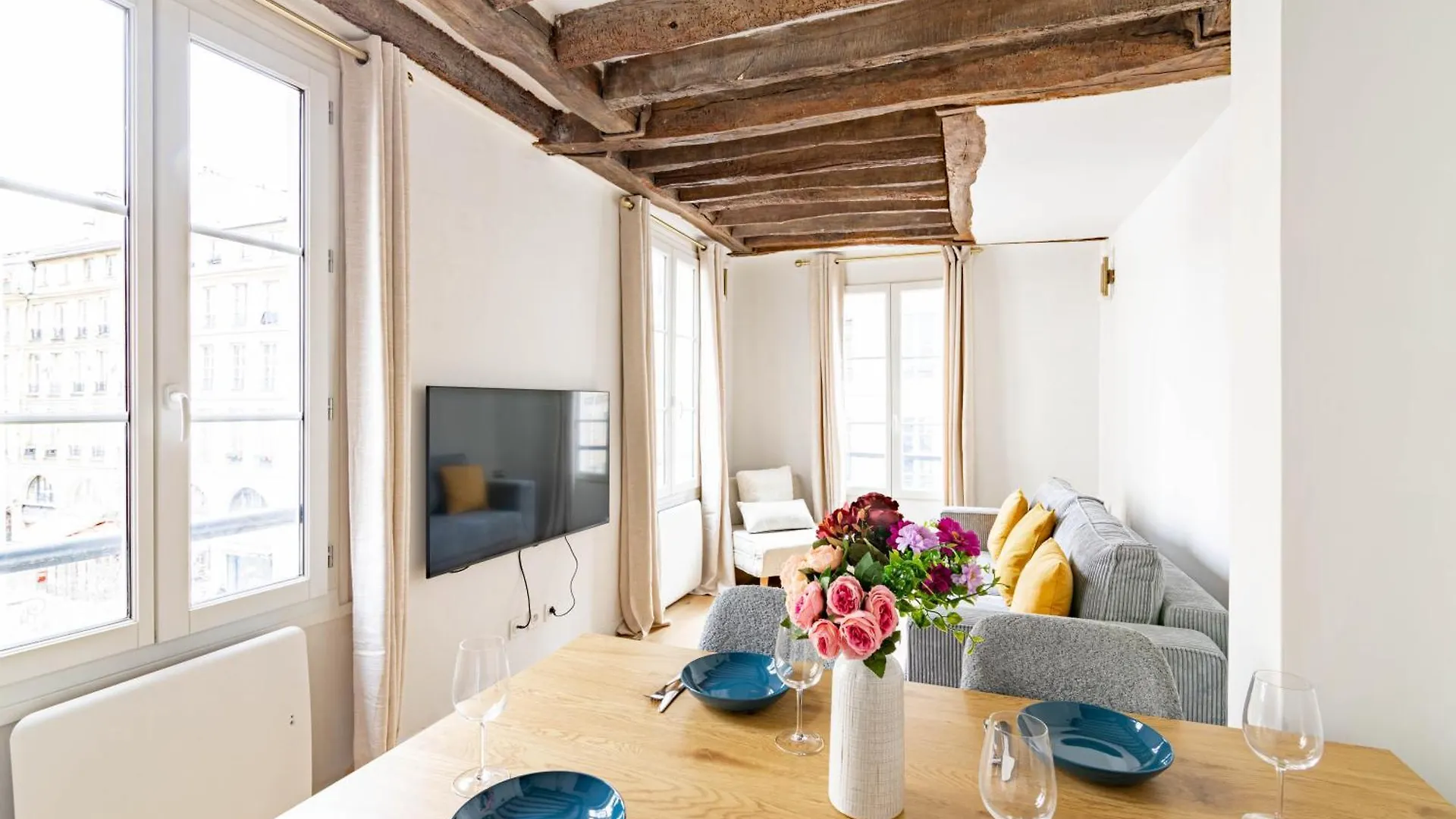 Quartier Fontaine Chatelet Les Halles Free Netflix Apartmán *