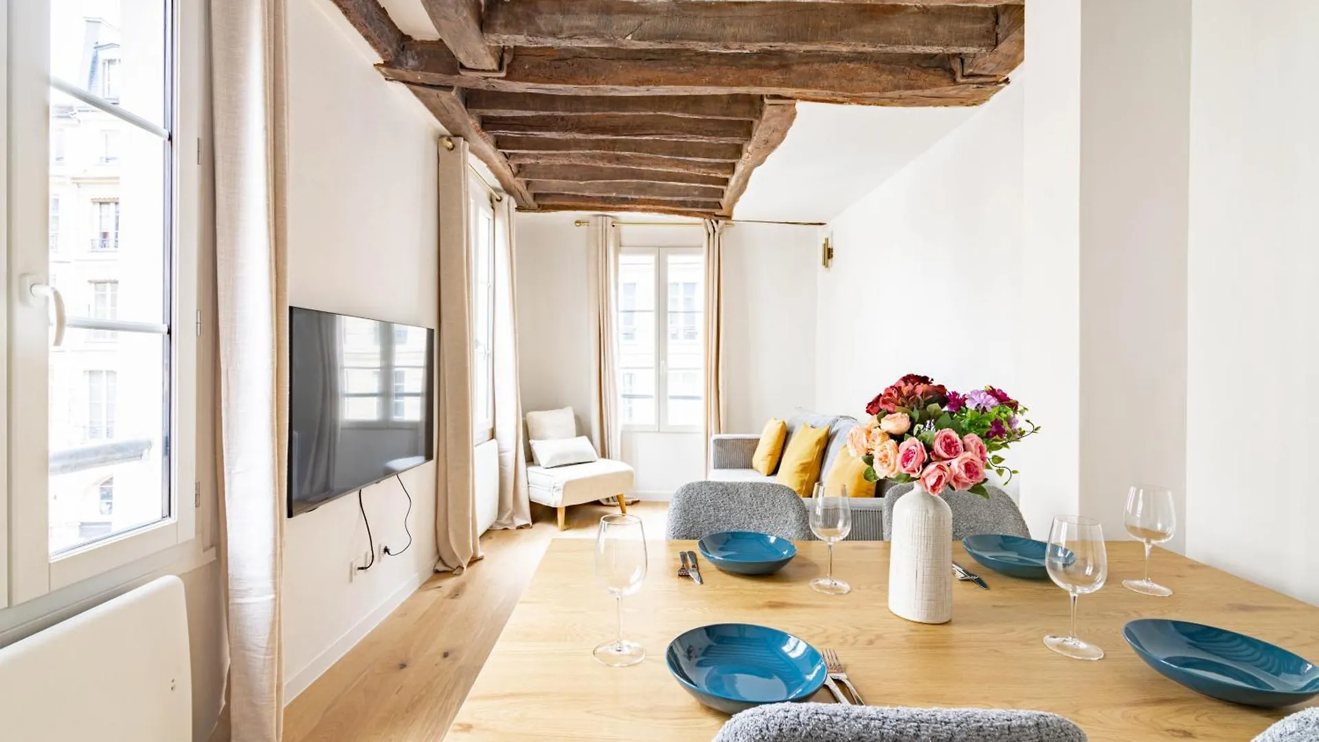 Apartment Quartier Fontaine Chatelet Les Halles Free Netflix Paris